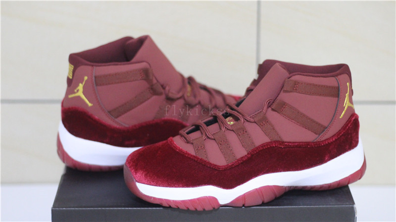 Super Air Jordan 11 Velvet Night Maroon High